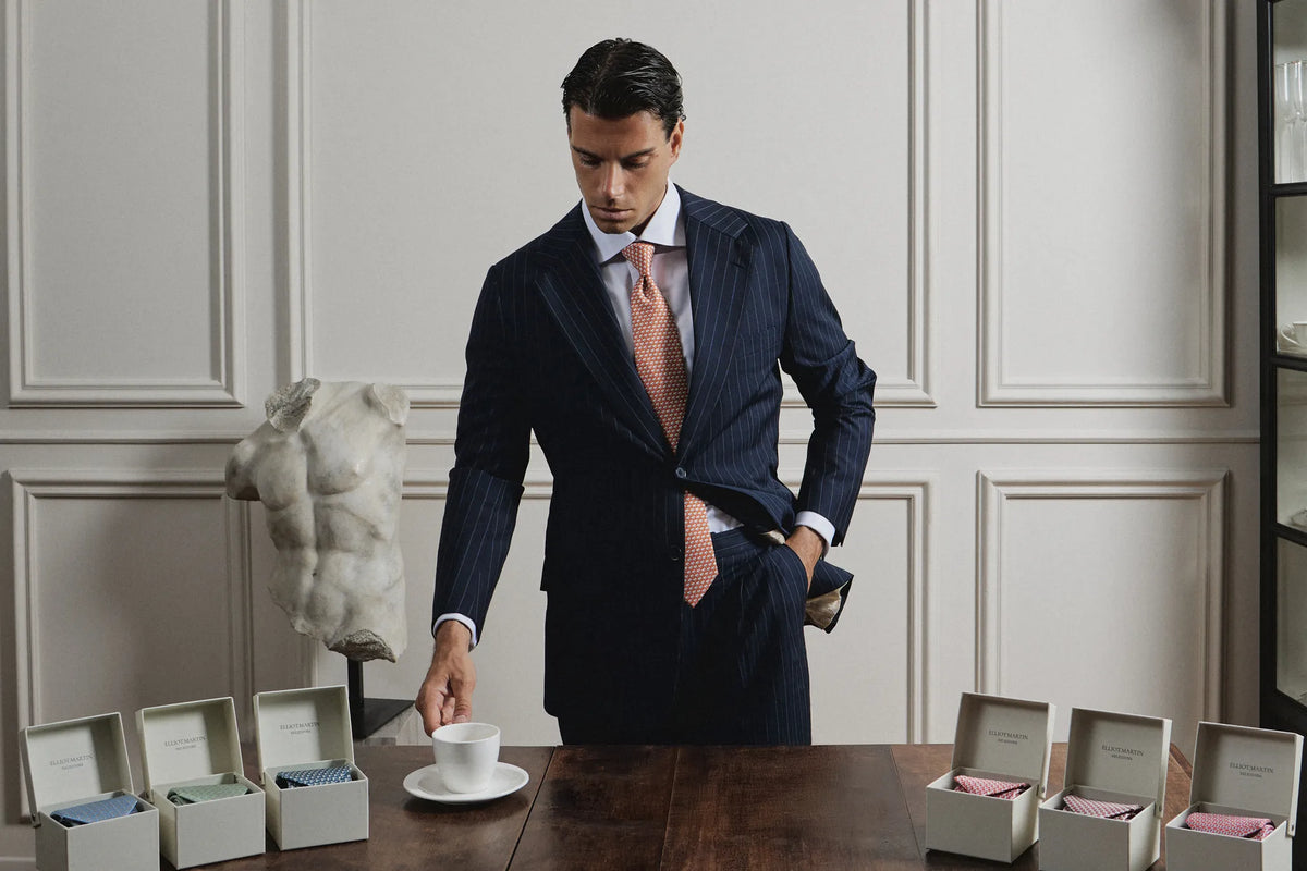 Luxury Silk Neckties by Elliot Martin